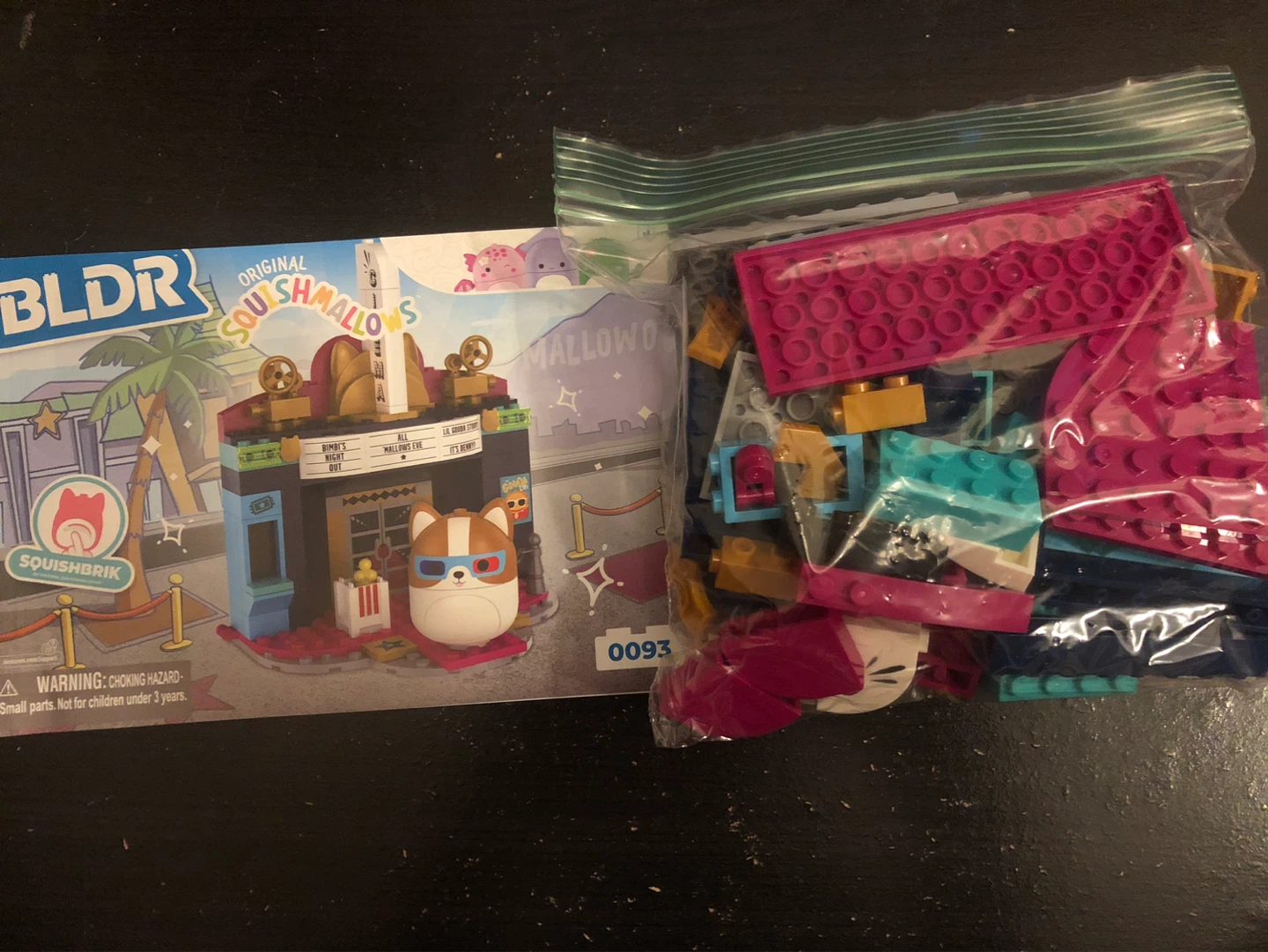 🏈Squishbrik Squishmallows Cinema Building Set - photo 2