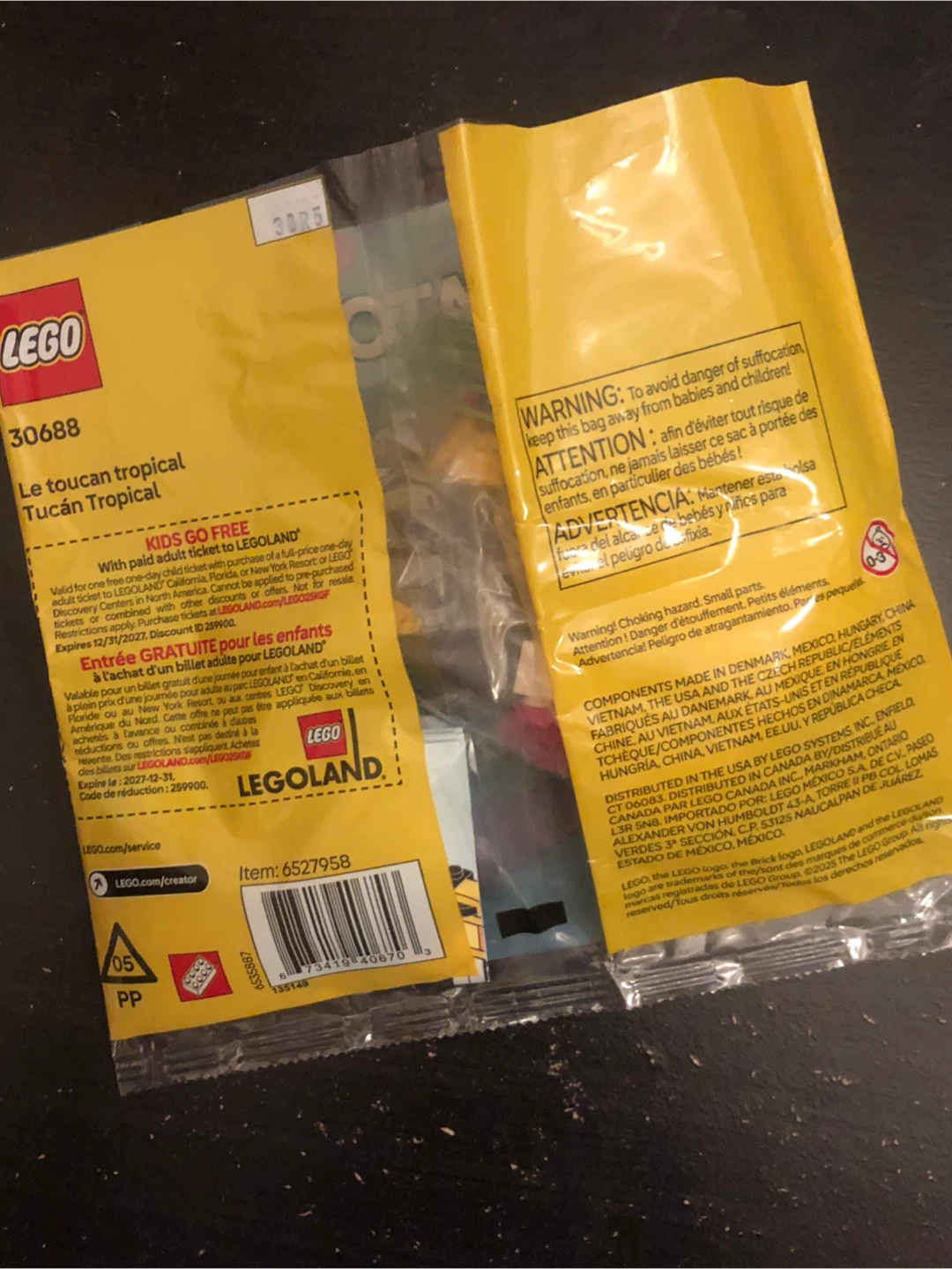 LEGO Creator 3-in-1 Tropical Toucan 30688🏈 - photo 2