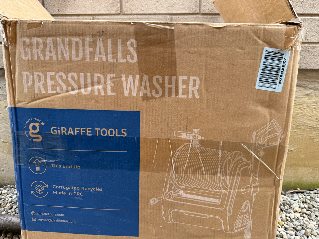 Giraffe Tools Grandfalls Pressure Washer 100ft - photo 5