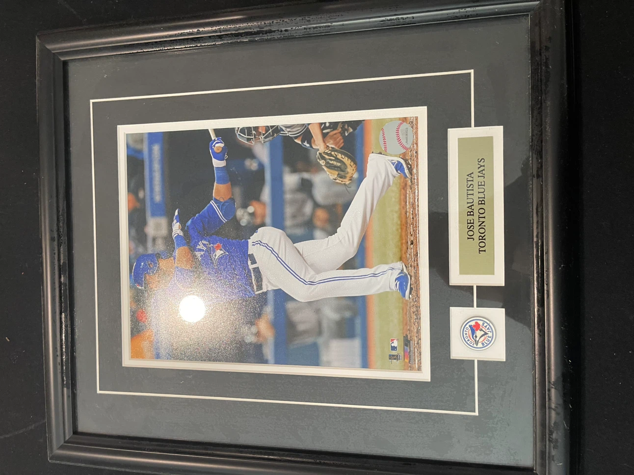 Jose Bautista Toronto Blue Jays Framed Photo