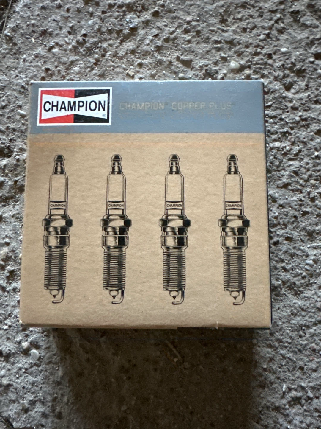 Champion Copper Plus RC14YC Spark Plugs - 4 Pack