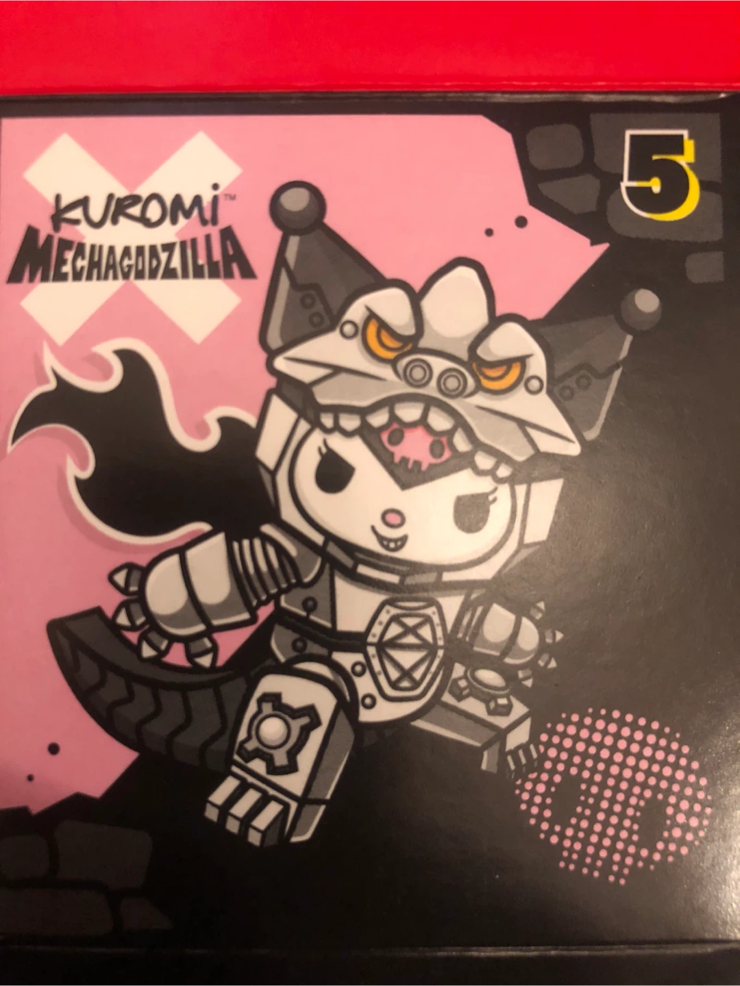 Kuromi x Mechagodzilla Collectible Figure🏈 - photo 3