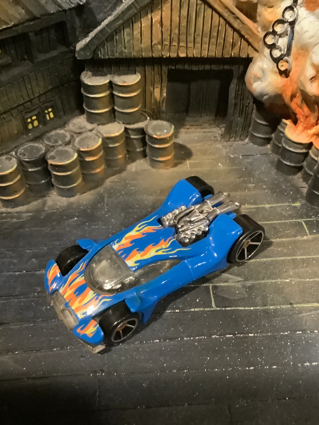 Hot Wheels Blue Twin Mill