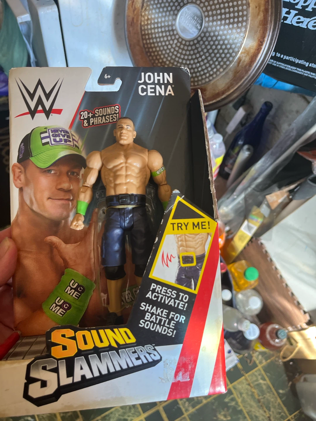WWE Sound Slammers John Cena Action Figure