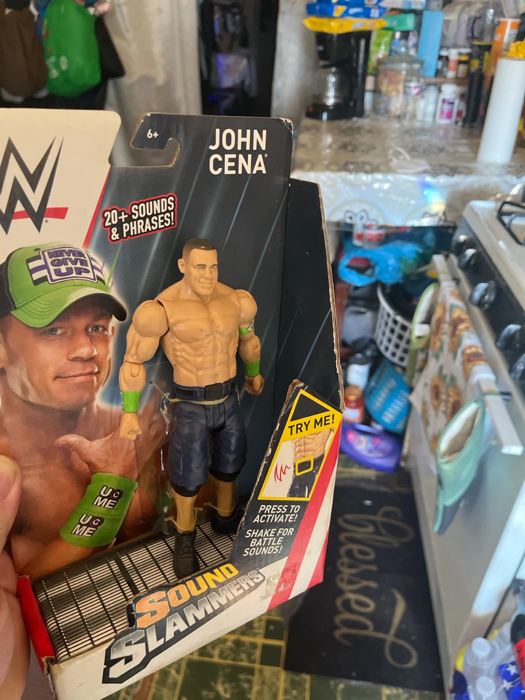 WWE Sound Slammers John Cena Action Figure - photo 2