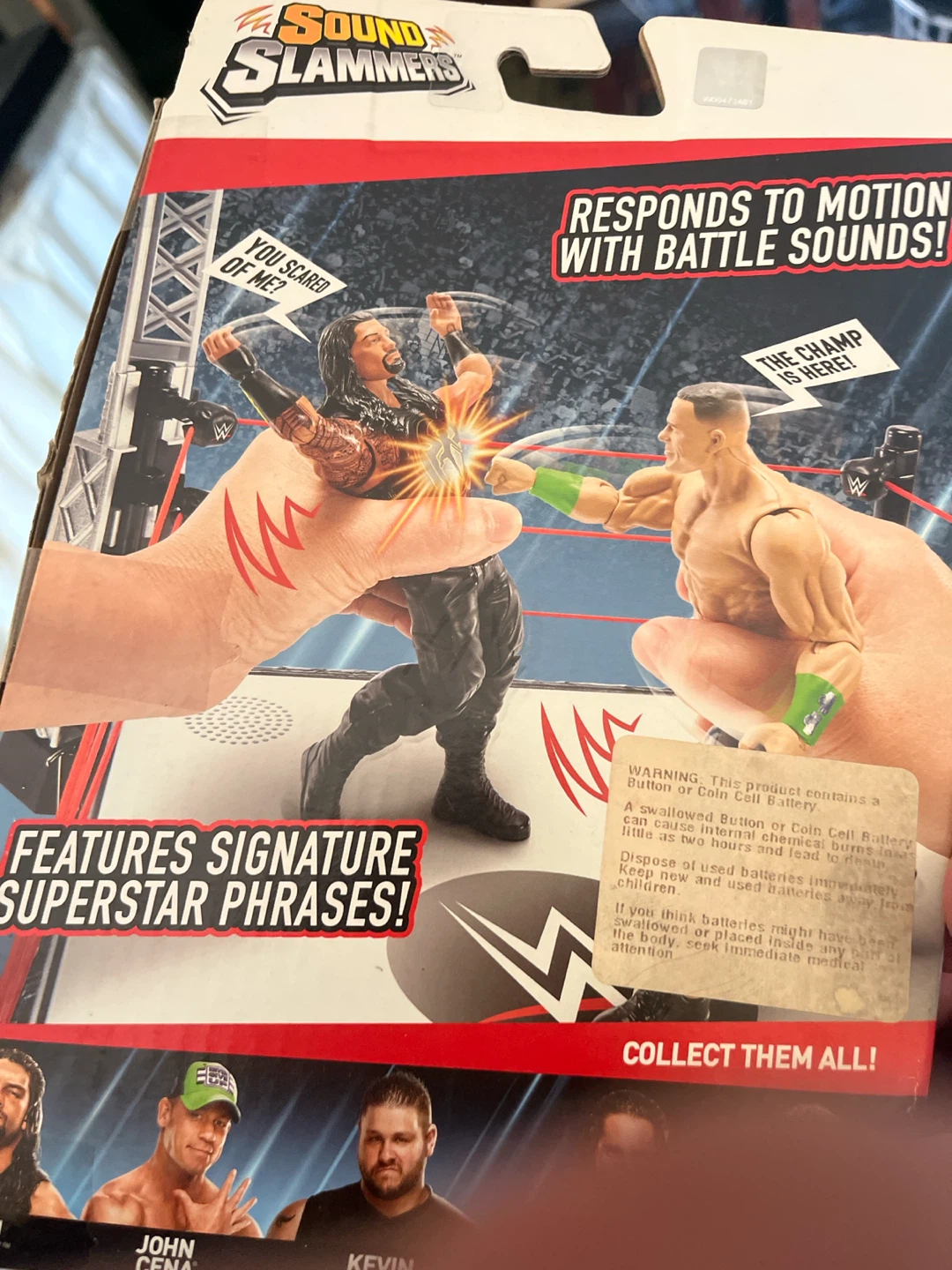 WWE Sound Slammers John Cena Action Figure - photo 3