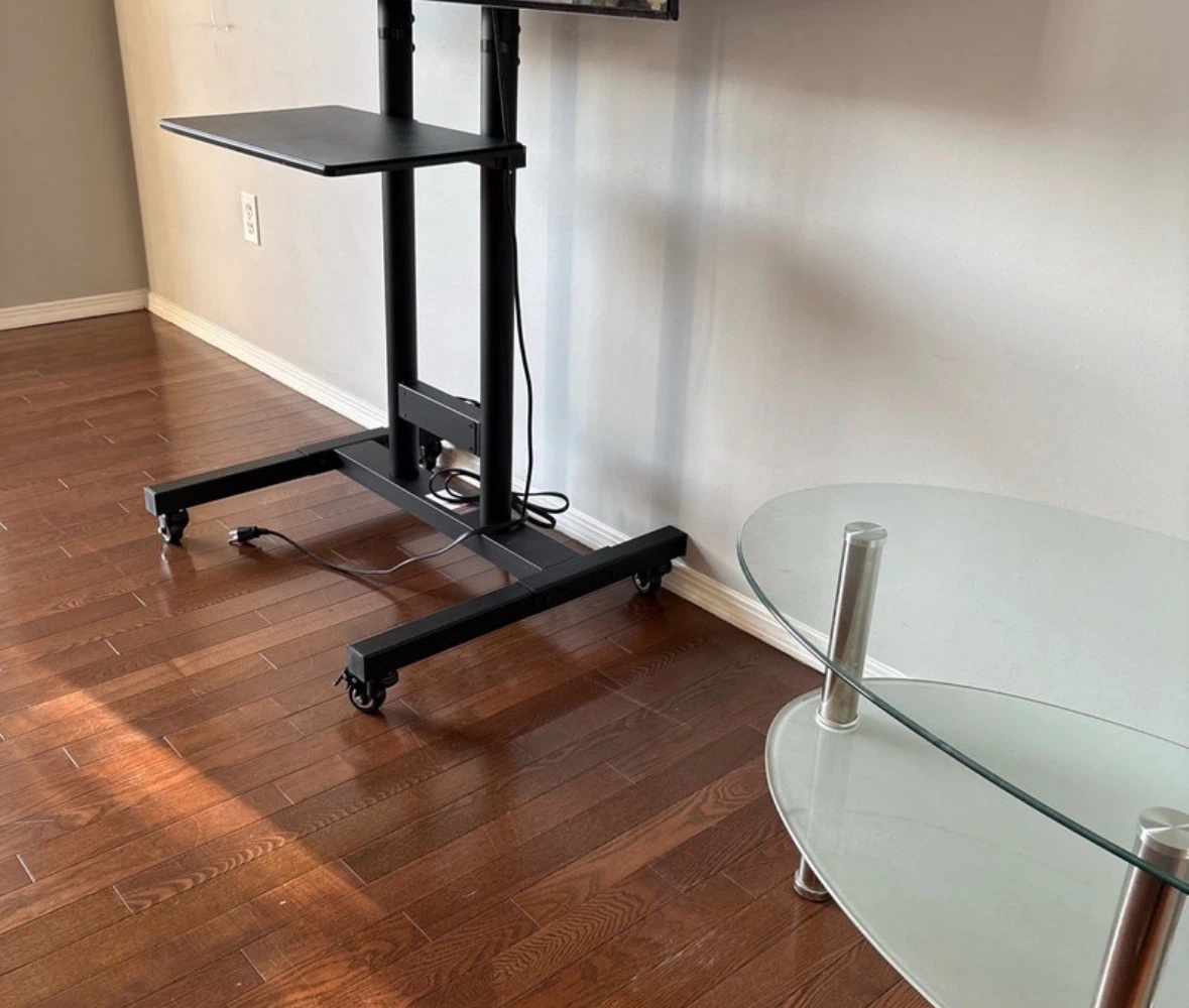 Mobile TV Cart Stand