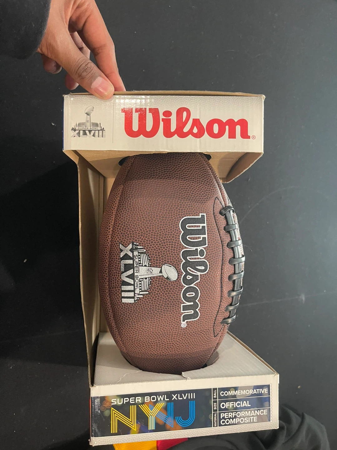 Wilson Super Bowl XLVIII Commemorative Football