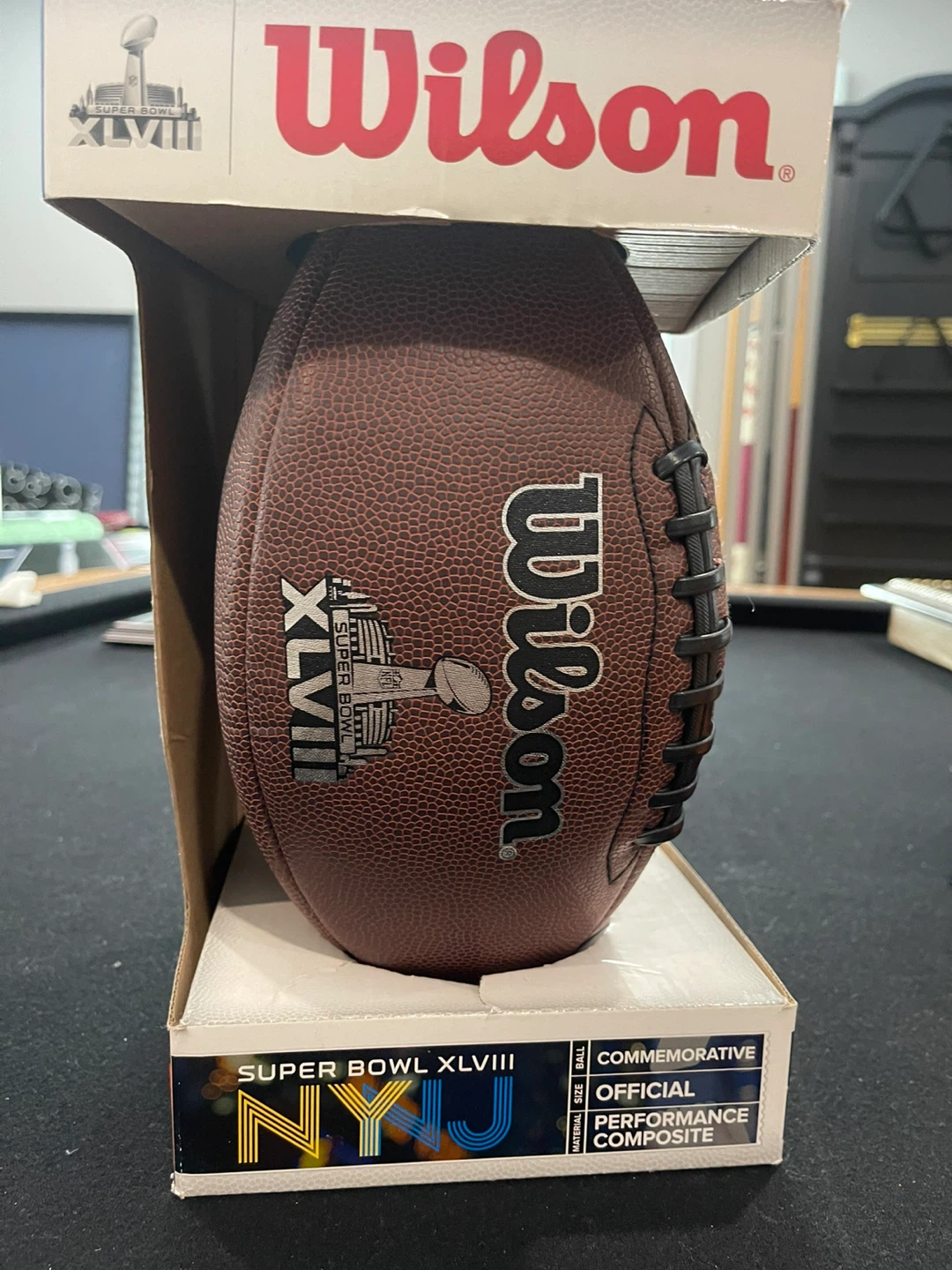 Wilson Super Bowl XLVIII Commemorative Football - photo 2