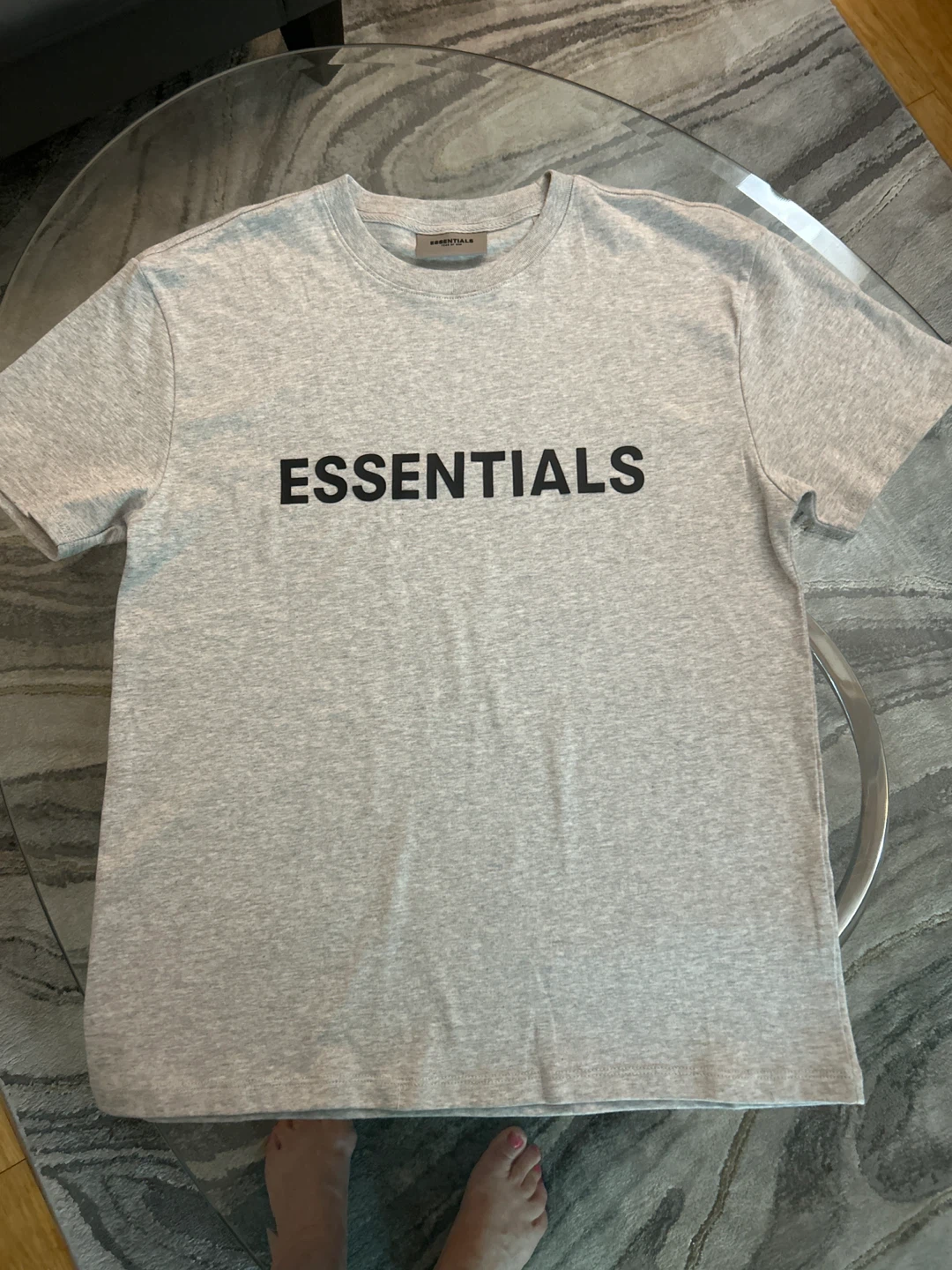 Essentials Fear of God Grey T-Shirt