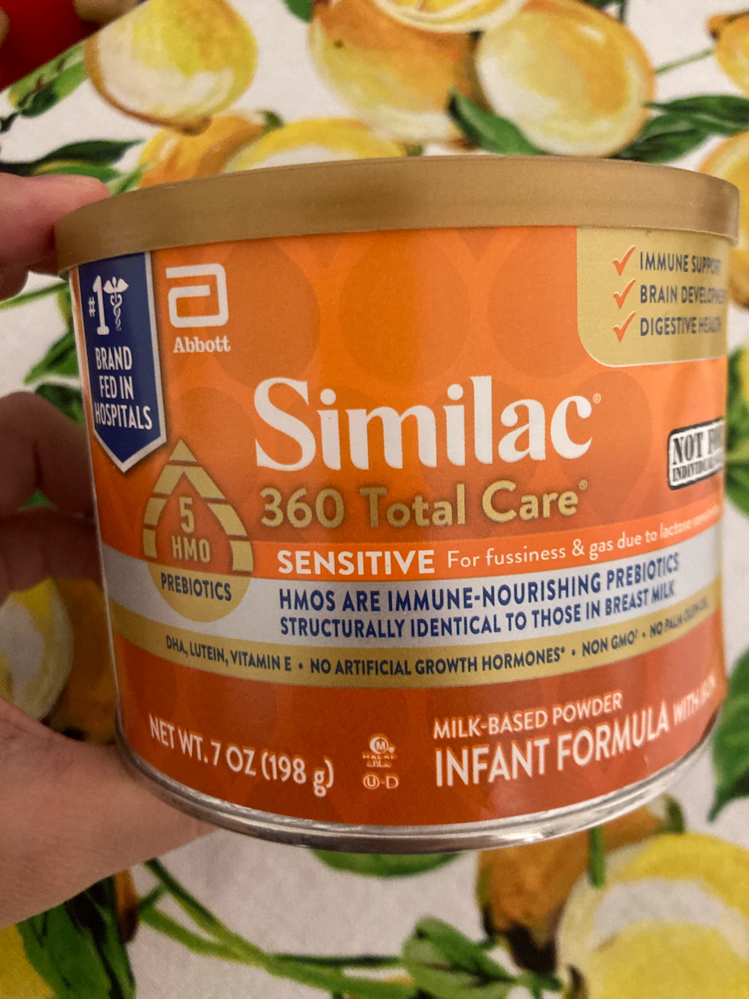 Similac 360 Total Care Sensitive Infant Formula 7oz 🏈