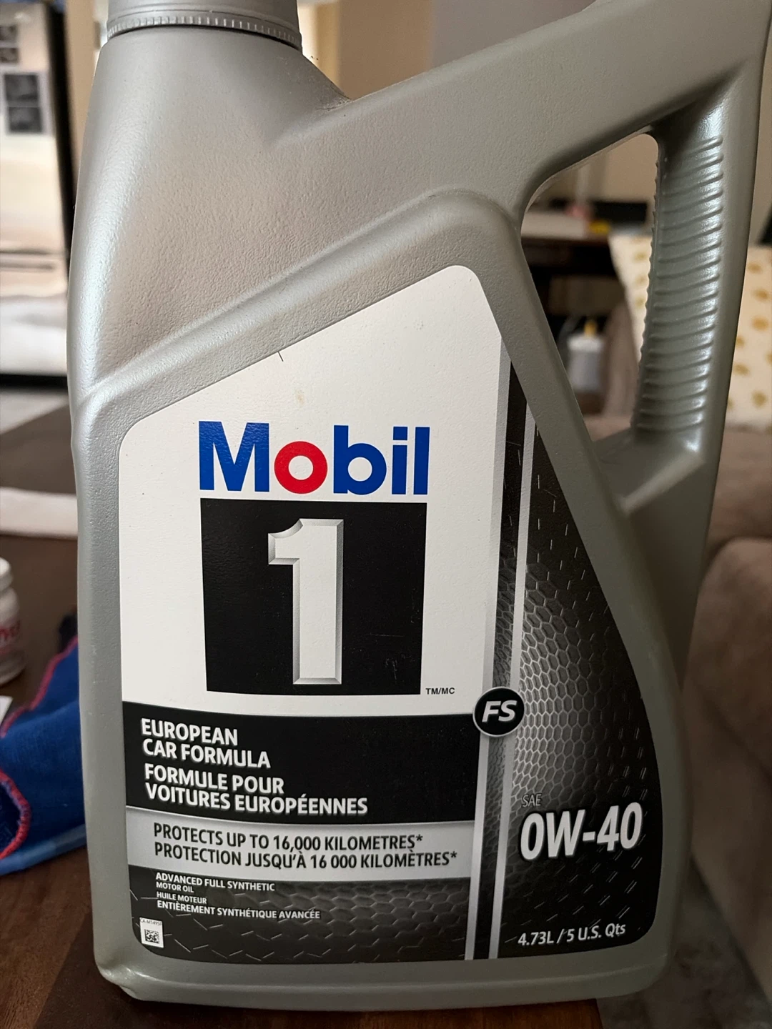 Mobil 1 motor oil 0W-40