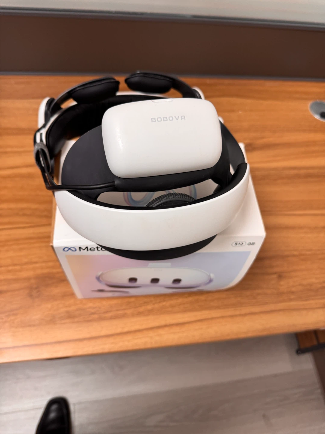 Meta Quest 3 512GB VR Headset with BOBOVR Strap - photo 3