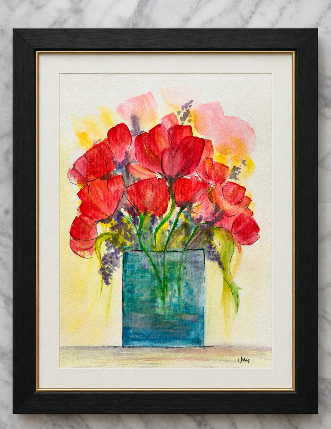 Original Floral Watercolour Painting