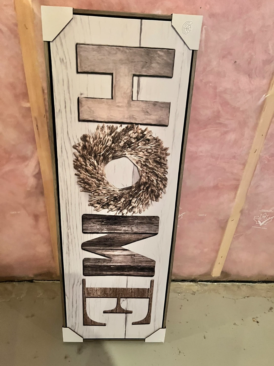 HOME Decorative Wall Sign