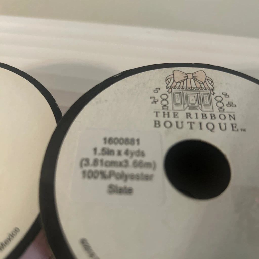 2 Rolls of The Ribbon 🏈Boutique Polyester Ribbon - photo 3