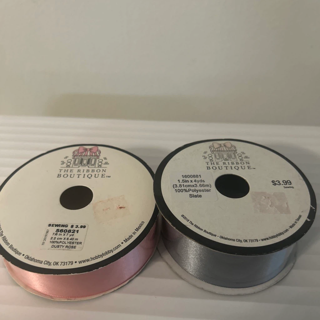 2 Rolls of The Ribbon 🏈Boutique Polyester Ribbon - photo 4