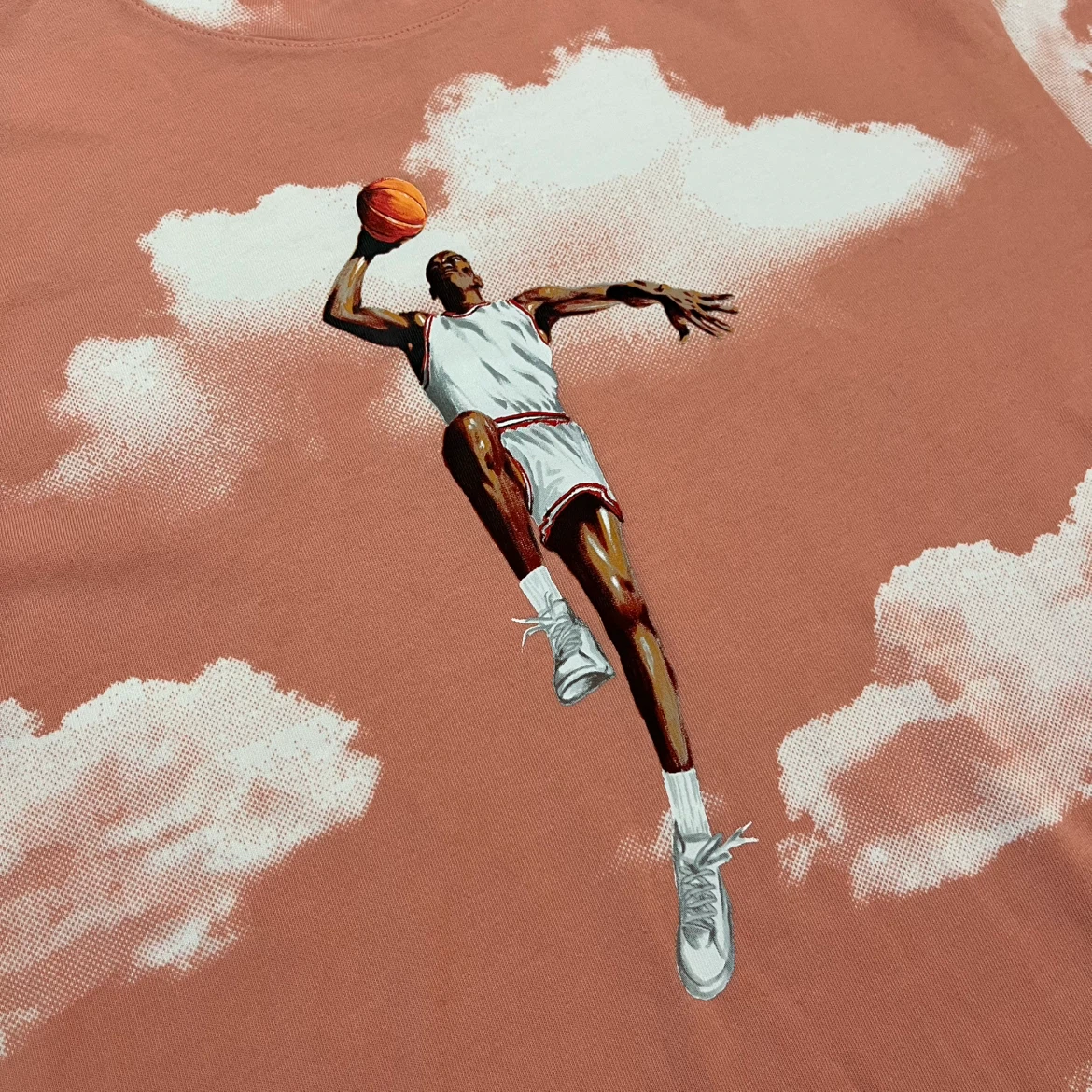 Jordan Cloud Print T-Shirt Men’s Size Medium - photo 4