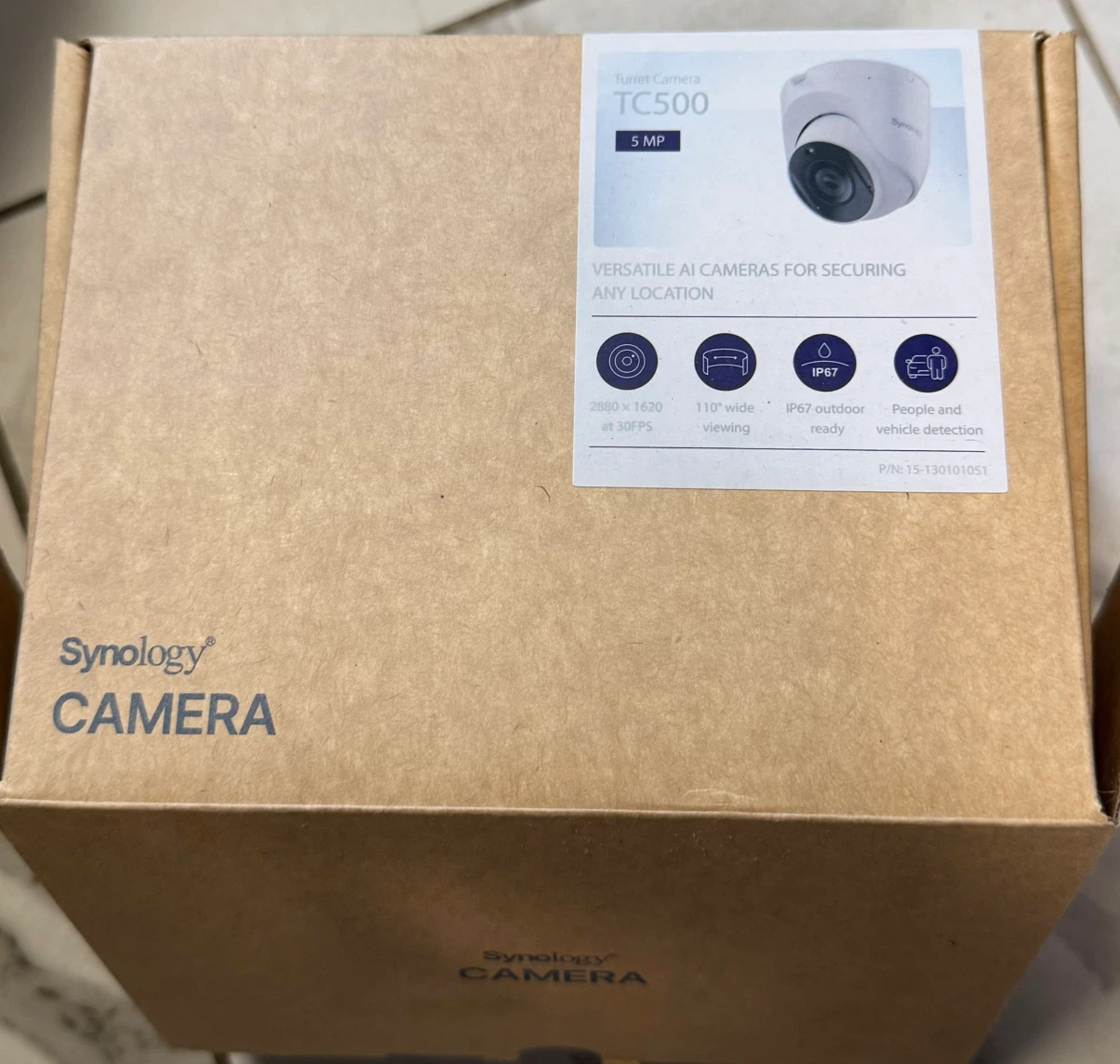 Synology TC500 Turret Camera 5MP