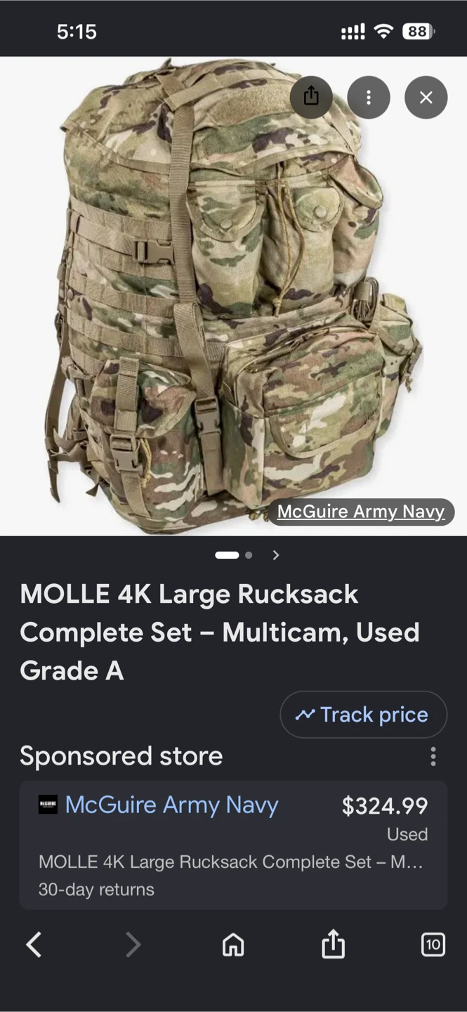 MOLLE 4K Large Rucksack - photo 3
