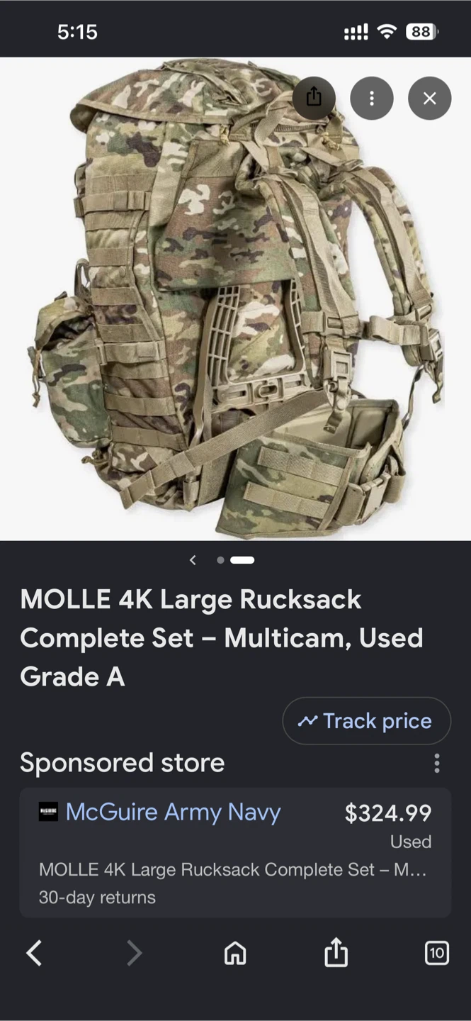 MOLLE 4K Large Rucksack - photo 4