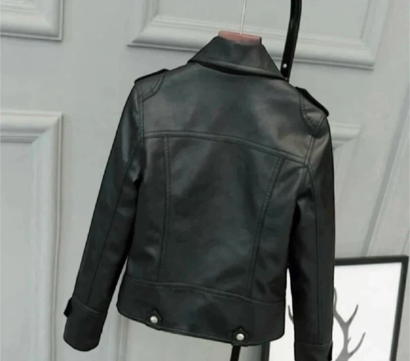 NO.AN Black Leather Biker Jacket - photo 3