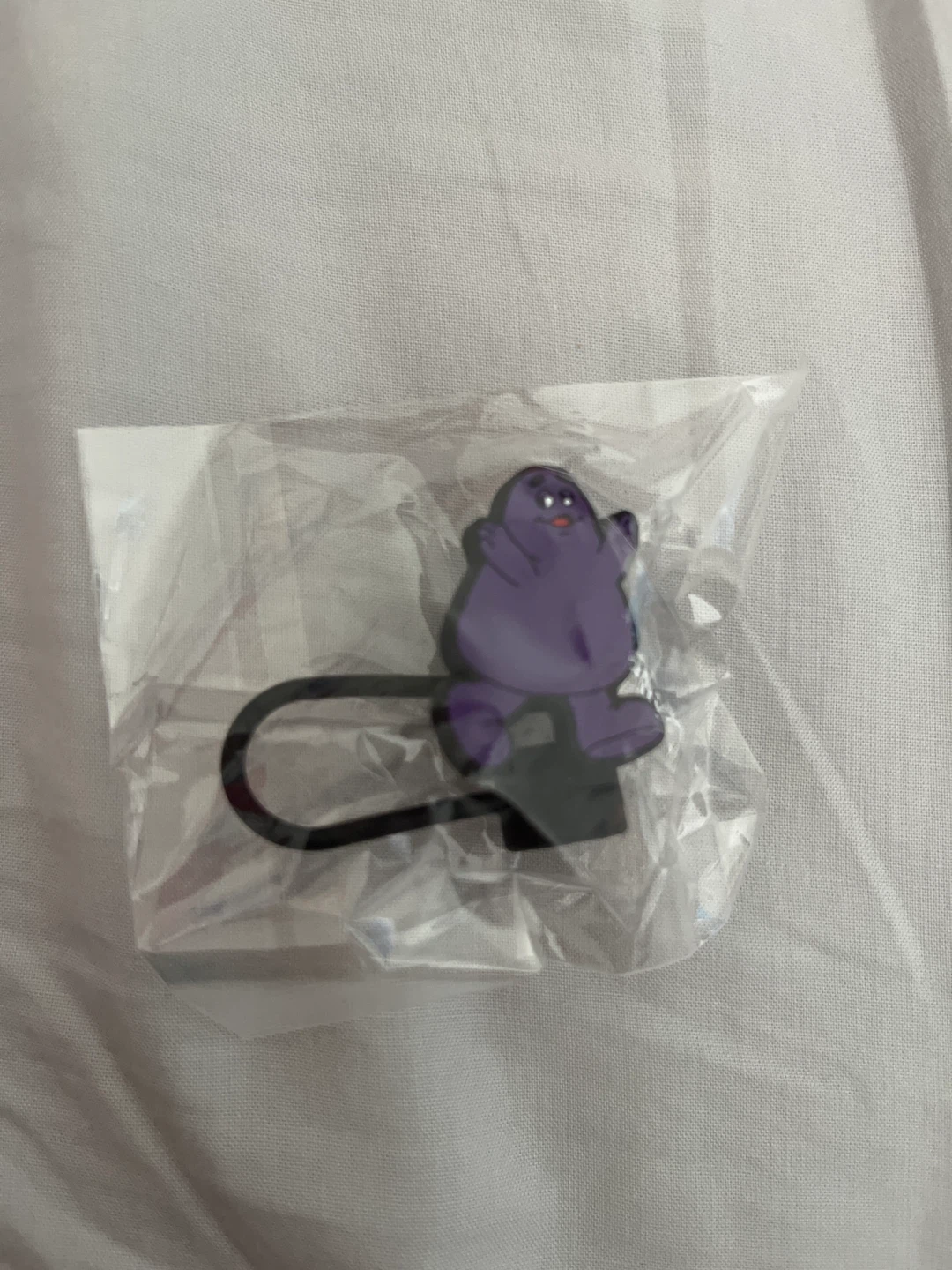 🏈McDonalds Grimace Straw Cover