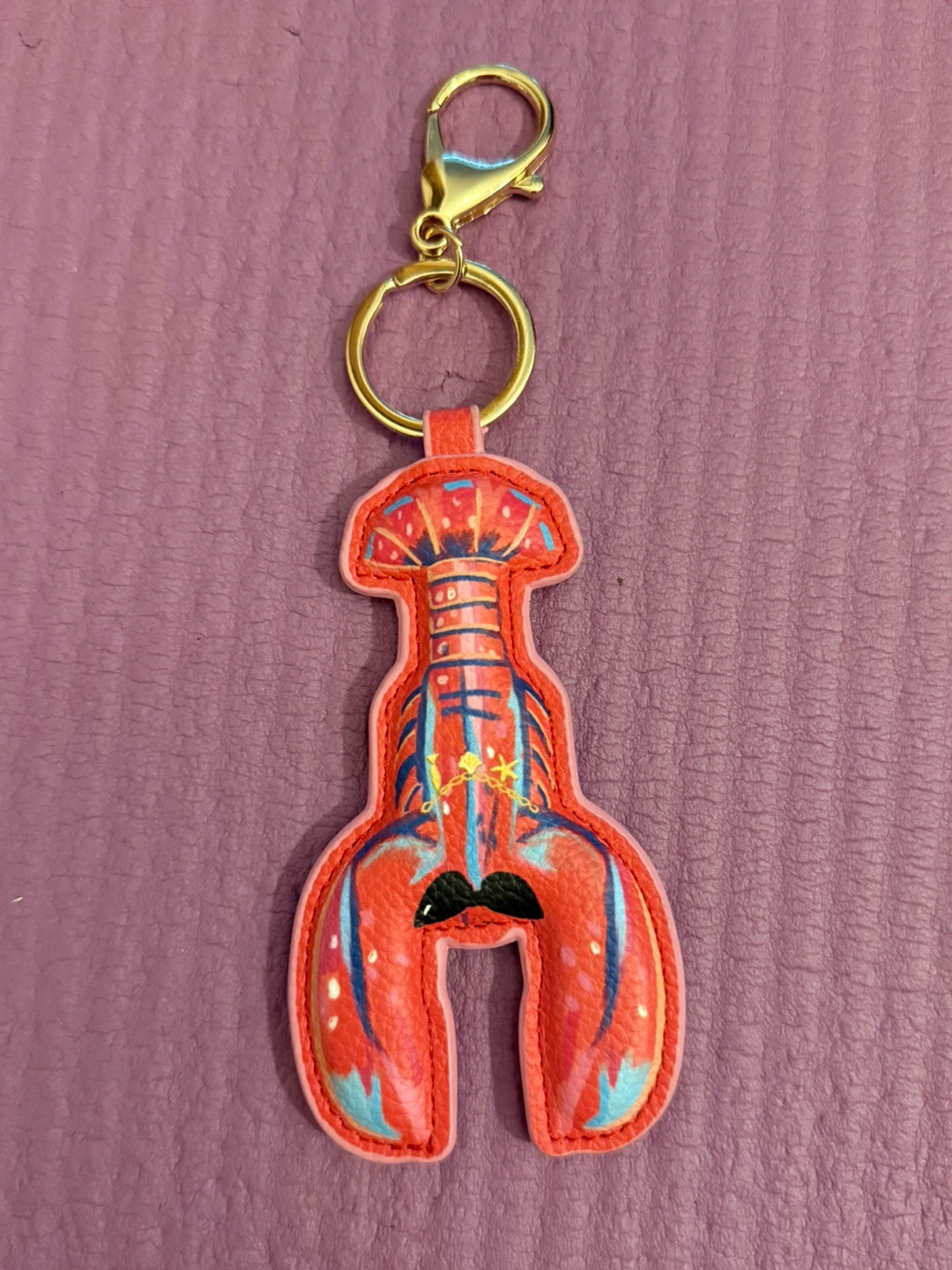 🏈Lobster Bag Charm Keychain - photo 2