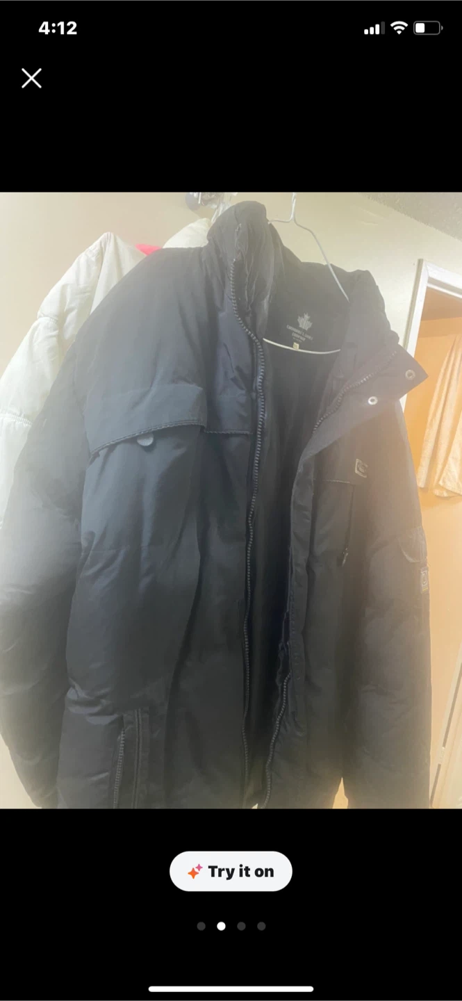 Canadian T-Shirt Company Black Winter Jacket XXL - photo 3