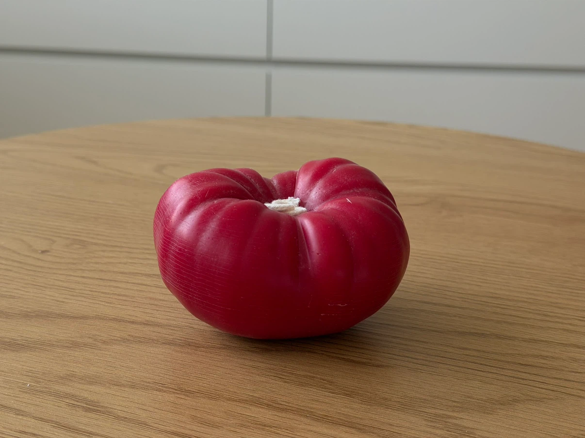 Tomato Shaped Candle