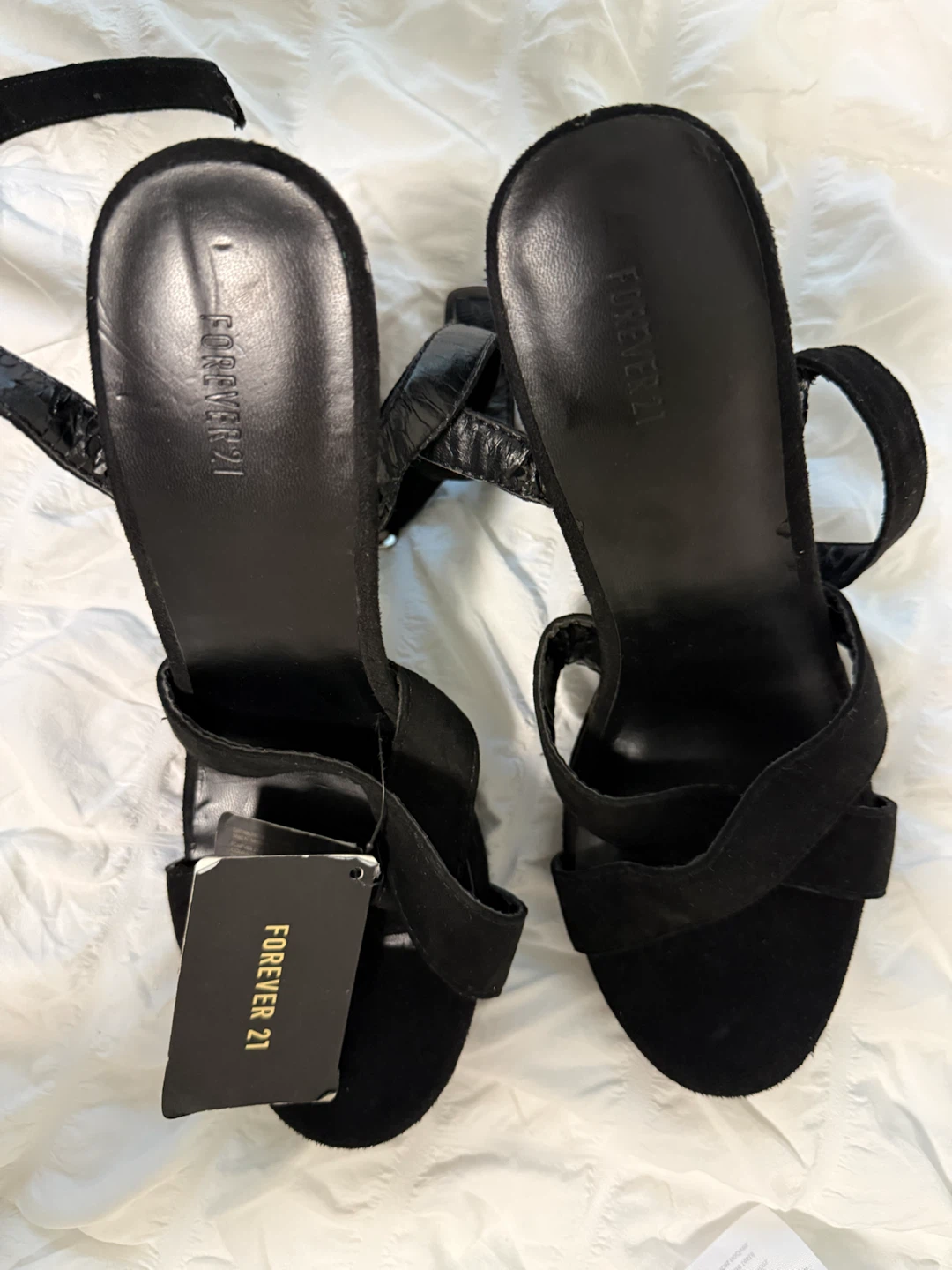 Forever 21 Black Platform Heels - photo 2