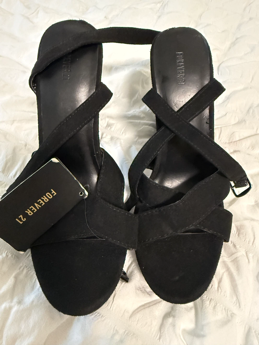 Forever 21 Black Platform Heels - photo 3