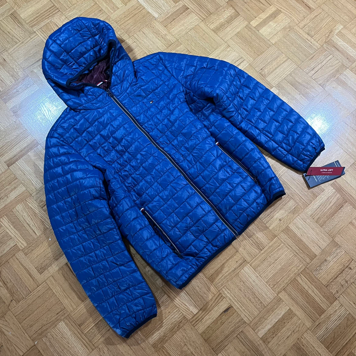 Tommy Hilfiger Blue Puffer Jacket Men’s Size Medium - photo 3