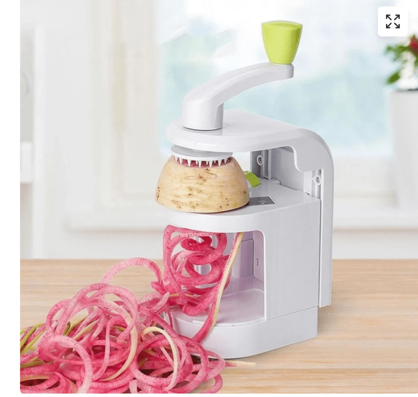 Hand Crank Vegetable and Fruit Spiral Cutter