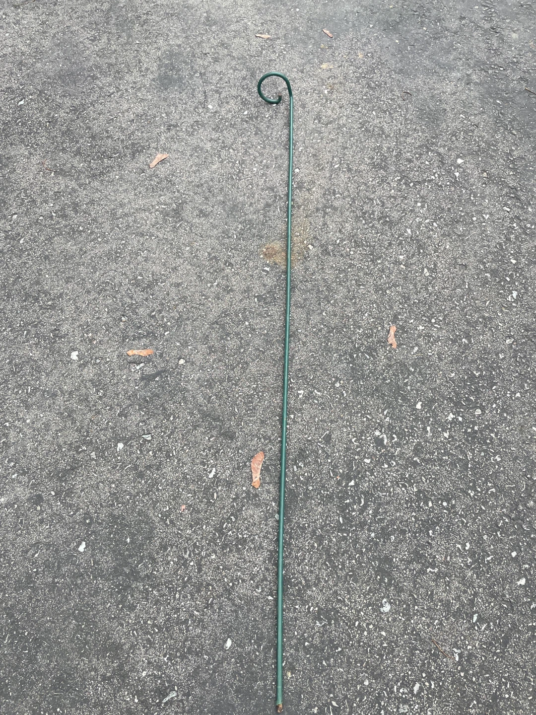 🏈Green Metal Garden Hook Stake