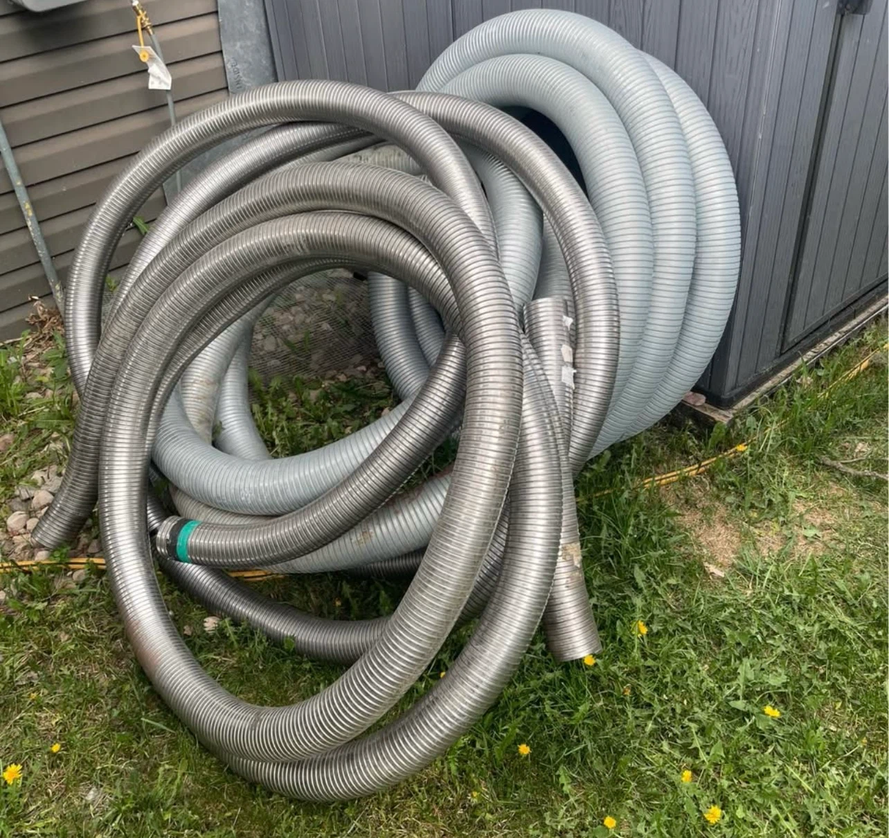 3”/4” Flexible Metal exhaust pipe - photo 2
