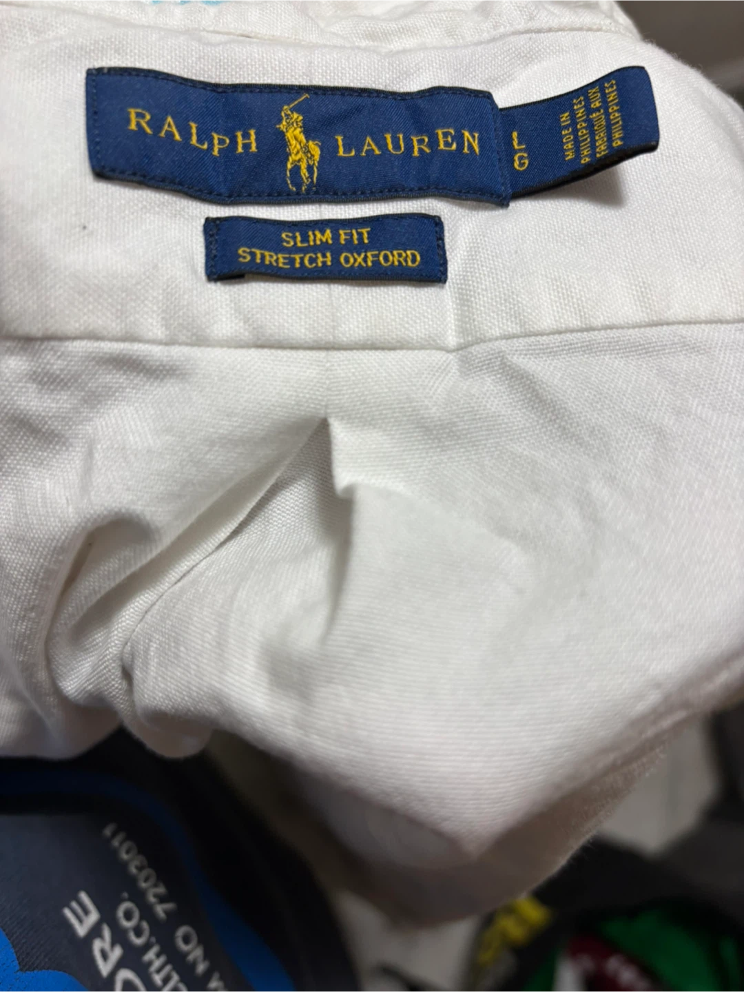 Ralph Lauren Slim Fit Stretch Oxford Shirt - photo 3