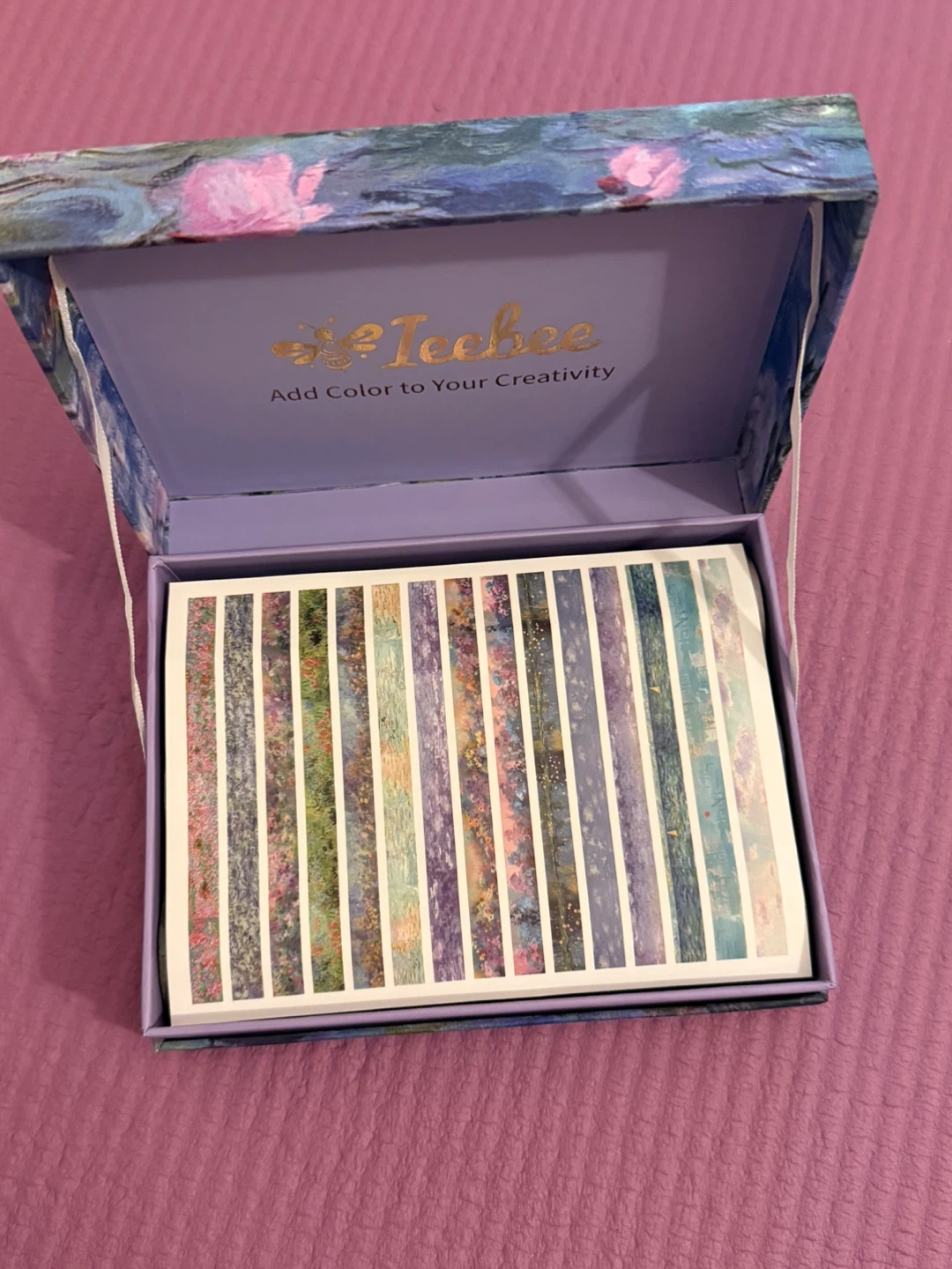 🏈Ieebee Monet's Garden Washi Tape Set (27 rolls) - photo 3