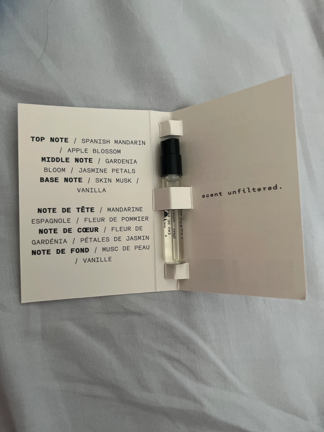 🏈NOYZ Detour Eau de Parfum Sample - photo 2
