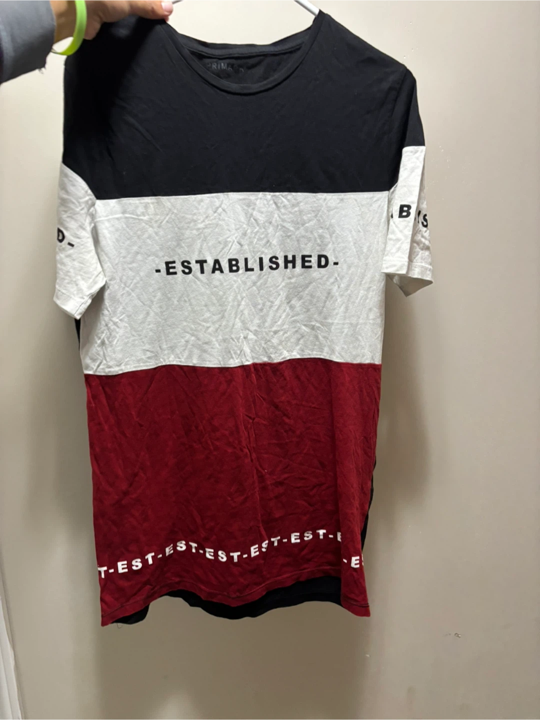 Primark Colour Block T-Shirt