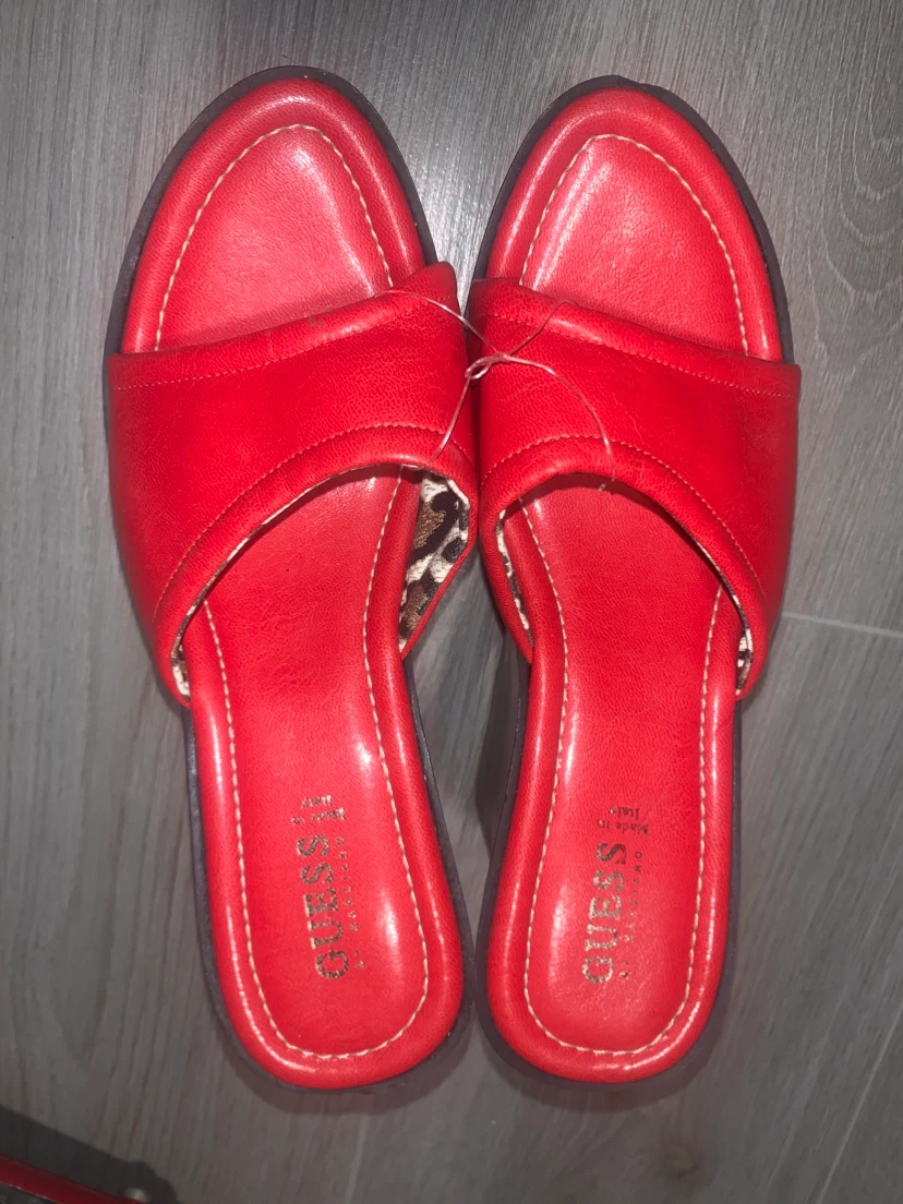 Guess Platform Wedge Sandals
