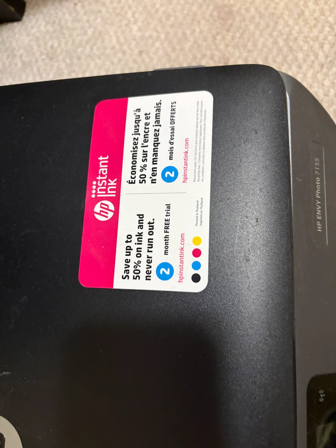 HP ENVY Photo 7155 Printer - photo 2