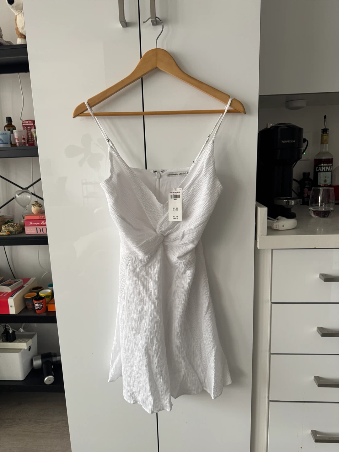BNWT Abercrombie & Fitch White Mini Dress