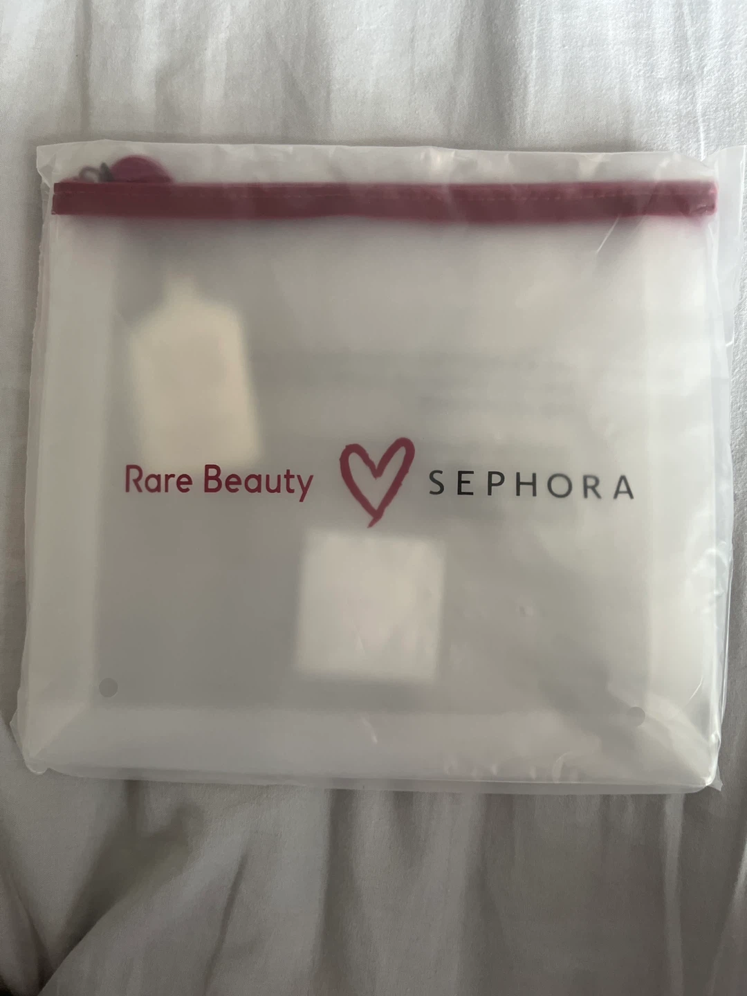 🏈Rare Beauty x Sephora Clear Cosmetic Bag