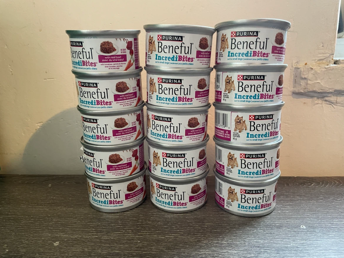 15 Cans Beneful Wet Dog Food