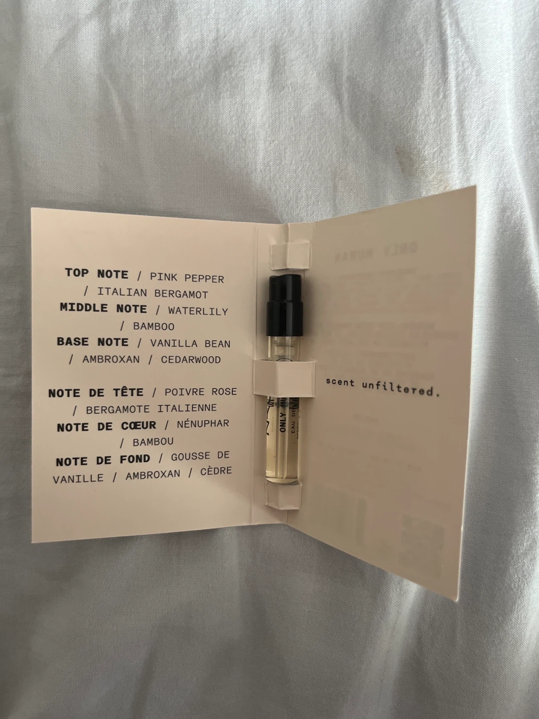 🏈NOYZ Only Human Eau de Parfum Sample - photo 2