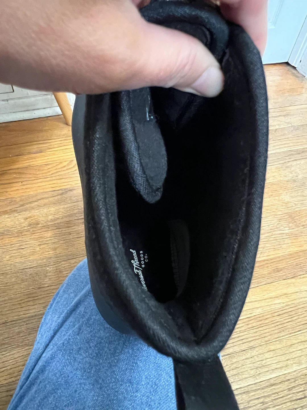 🏈 Universal Thread Black Duck Boots Size 10 - photo 5