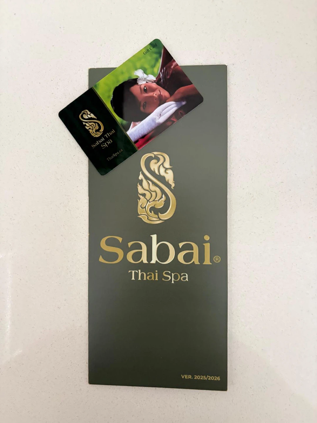Sabai Thai Spa Gift Card 🏈