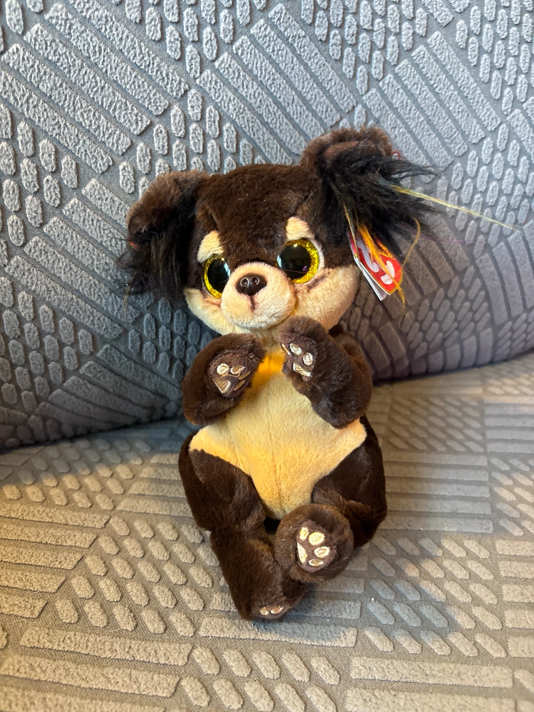 Ty Beanie Bellies Toffee Dog Plush Toy - photo 3