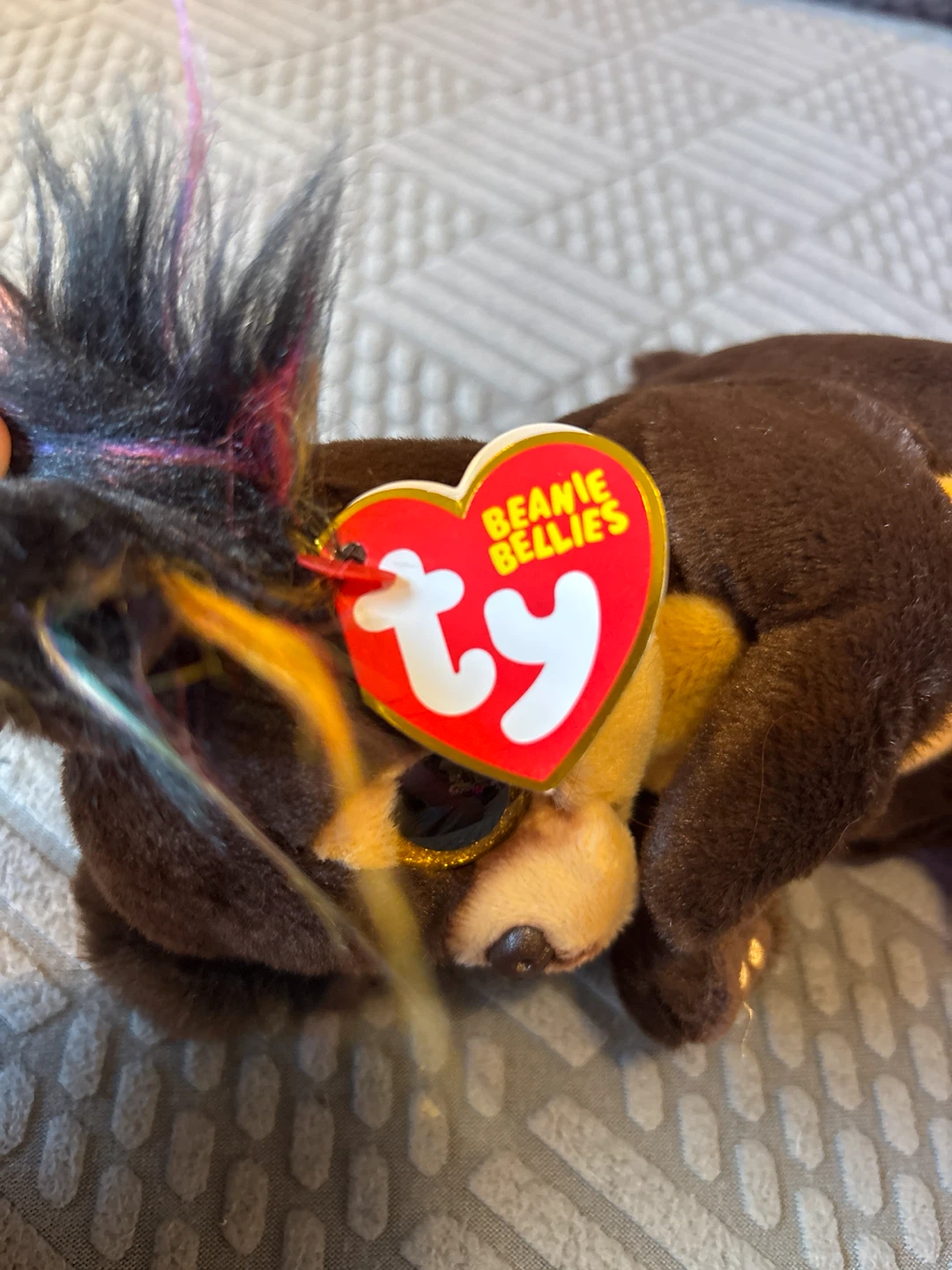 Ty Beanie Bellies Toffee Dog Plush Toy - photo 4